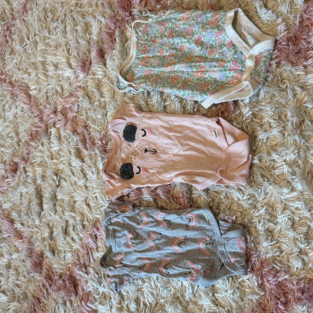 Gerber and Gap Baby Onesie 3-6M